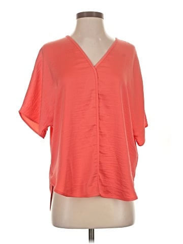 DKNY Short Sleeve Blouse (view 1)