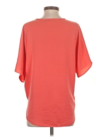 DKNY Short Sleeve Blouse (view 2)