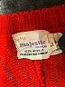 Majestic 100% Acrylic Red Pullover Sweater Size L - photo 7