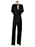 DressBarn Metallic Black Jumpsuit Size S - photo 2