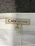 CAbi Metallic Ivory Jeans Size 4 - photo 7