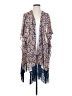 Xhilaration 100% Polyester Blue Kimono Size XS - photo 1