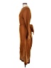 No.6 Store 100% Wool Brown Casual Dress Size Med (2) - photo 5