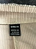 Shein 100% Polyester Solid Tan Khaki Shorts Size L - photo 3