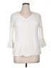DressBarn Ivory 3/4 Sleeve Blouse Size XL - photo 1