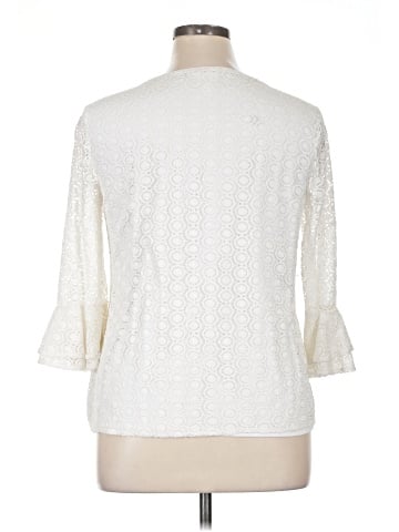 DressBarn 3/4 Sleeve Blouse (view 2)