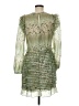 Current Air Green Cocktail Dress Size M - photo 2