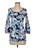 Lilly Pulitzer Blue 3/4 Sleeve Top Size XXS - photo 1