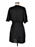 H&M 100% Polyester Solid Black Cocktail Dress Size M - photo 2