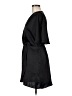 H&M 100% Polyester Solid Black Cocktail Dress Size M - photo 5