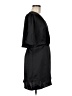 H&M 100% Polyester Solid Black Cocktail Dress Size M - photo 4