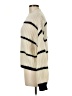 Shein Stripes Ivory Turtleneck Sweater Size 6 - photo 5