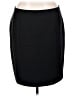 George Solid Black Formal Skirt Size 16 - photo 1