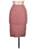 Rainbow Solid Pink Burgundy Casual Skirt Size L - photo 1