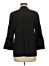 Karl Lagerfeld Paris 100% Polyester Black 3/4 Sleeve Blouse Size M - photo 2