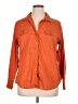 Chico's Orange 3/4 Sleeve Button-Down Shirt Size XL (3) - photo 1