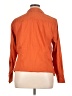 Chico's Orange 3/4 Sleeve Button-Down Shirt Size XL (3) - photo 2