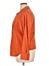 Chico's Orange 3/4 Sleeve Button-Down Shirt Size XL (3) - photo 5
