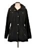 MICHAEL Michael Kors 100% Polyester Black Coat Size L - photo 1