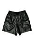 Fabletics 100% Polyurethane Metallic Black Athletic Shorts Size S - photo 1