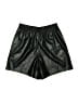 Fabletics 100% Polyurethane Metallic Black Athletic Shorts Size S - photo 2