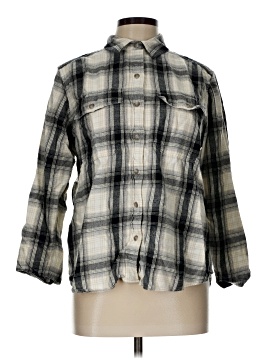 Eddie Bauer 3/4 Sleeve Button-Down Shirt (view 1)