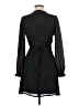 Mi ami 100% Polyester Hearts Black Cocktail Dress Size M - photo 2