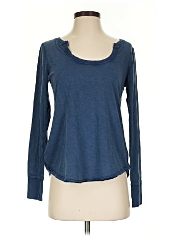 Little Yellow Button Long Sleeve T-Shirt (view 1)