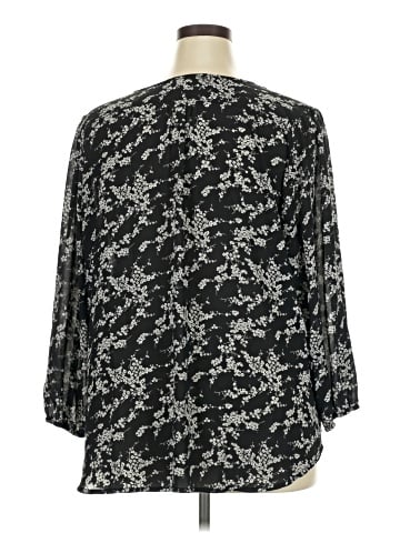 Monday Fun 3/4 Sleeve Blouse (view 2)