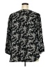 Monday Fun 100% Polyester Black 3/4 Sleeve Blouse Size 2X - photo 2