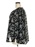 Monday Fun 100% Polyester Black 3/4 Sleeve Blouse Size 2X - photo 5