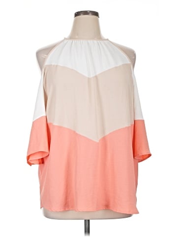chic soul (chicsoul.com) 3/4 Sleeve Blouse (view 1)