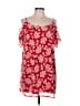 Abercrombie & Fitch 100% Polyester Red Kimono Size L - photo 1