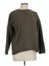 DKNY 100% Cotton Solid Green Pullover Sweater Size L - photo 1