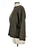 DKNY 100% Cotton Solid Green Pullover Sweater Size L - photo 5