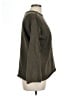 DKNY 100% Cotton Solid Green Pullover Sweater Size L - photo 4