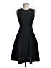 L'Agence Solid Black Cocktail Dress Size Med (2) - photo 1