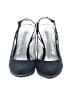 Pura Lopez Blue Black Heels Size EU 39 - photo 2