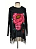 Desigual Black Poncho Size S - photo 1