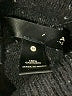 Aqua 100% Cashmere Black Poncho Size M - photo 6