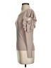 Loving People Tan Short Sleeve Top Size S - photo 5