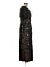 Adrianna Papell 100% Polyester Black Cocktail Dress Size 12 - photo 4