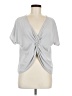 Mi ami Gray Short Sleeve Top Size M - photo 1
