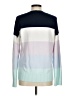 French Connection Color Block Blue Pullover Sweater Size M - photo 2