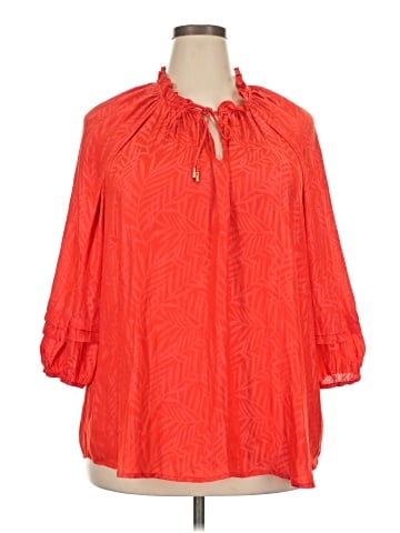 Skies Are Blue 3/4 Sleeve Blouse (view 1)
