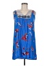 Xhilaration 100% Rayon Blue Sleeveless Blouse Size M - photo 1