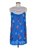 Xhilaration 100% Rayon Blue Sleeveless Blouse Size M - photo 2