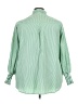 Unbranded 100% Polyester Green Long Sleeve Blouse Size 3XL - photo 2