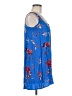 Xhilaration 100% Rayon Blue Sleeveless Blouse Size M - photo 4