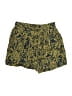 Madewell 100% Linen Print Green Shorts Size XS - photo 1